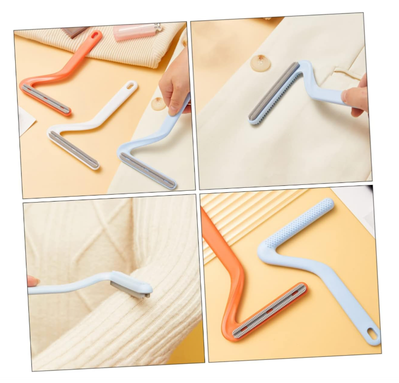 Reusable Lint Remover for Clothing Double-Sided Pet Hair Remover Brush Lint Hair Scraper for Carpet Sofa Car