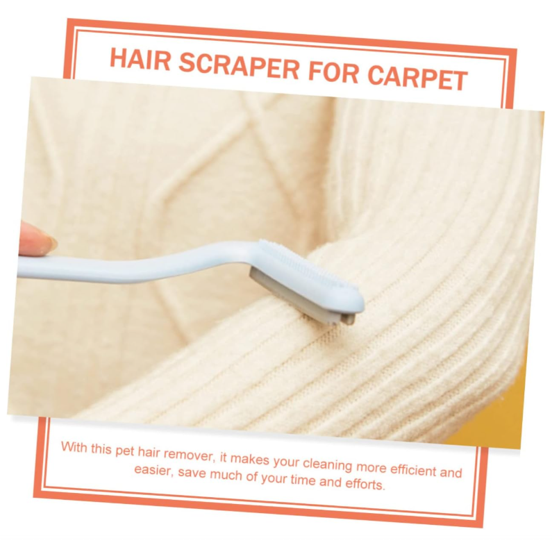 Reusable Lint Remover for Clothing Double-Sided Pet Hair Remover Brush Lint Hair Scraper for Carpet Sofa Car