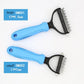 Double-Sided Pet Dog Brush – Dog & Cat Grooming Brush for Short or Long Hair – Deshedding Comb, Shedding Tool, Fur Trimming & Dematting Brush – Removes Loose Hair & Dead Skin