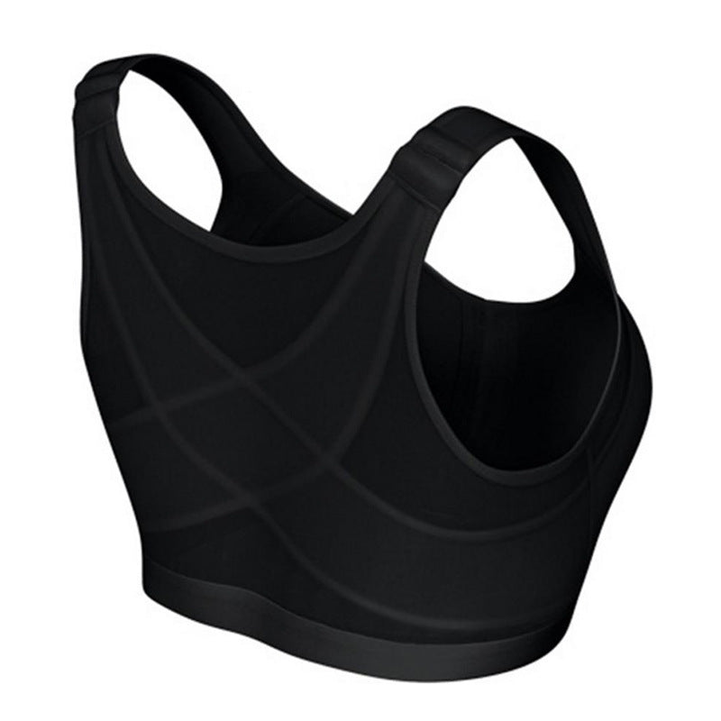 Women's Posture Corrector Lift Up Bra Medical Back Support Sports Support Fitness Vest Bras Shockproof Breathable Underwear Crotch Back Corset Bra