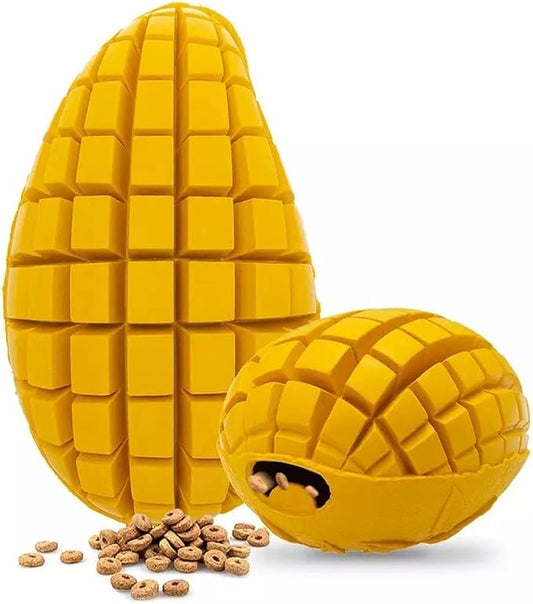 Tough Rubber Mango Chew Toy – Long-Lasting & Entertaining!