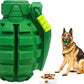 Military-Style Grenade Dog Chew Toy – Perfect for Strong Chewers & Treat Play