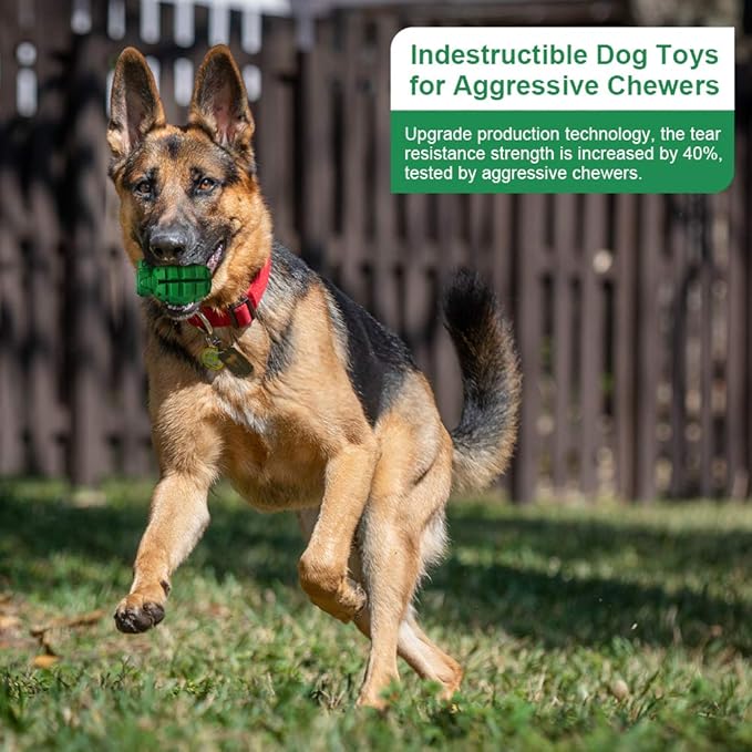 Military-Style Grenade Dog Chew Toy – Perfect for Strong Chewers & Treat Play