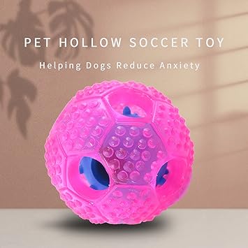 Interactive Dog Treat Dispenser Ball – Chew Toy & Slow Feeder