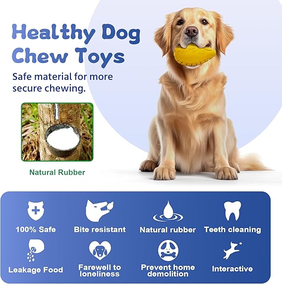 Tough Rubber Mango Chew Toy – Long-Lasting & Entertaining!