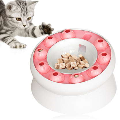 Interactive Cat Slow Feeder & Puzzle Bowl – Encourage Healthy Eating & Mental Stimulation