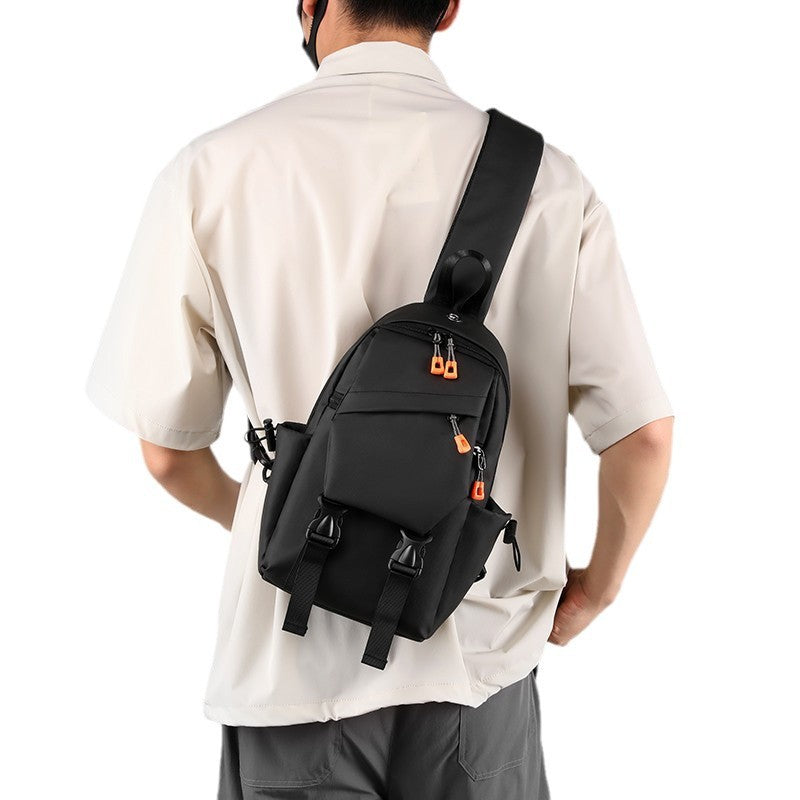 Men's Sling Chest Bag | Waterproof Crossbody Shoulder Bag | Casual Travel Backpack