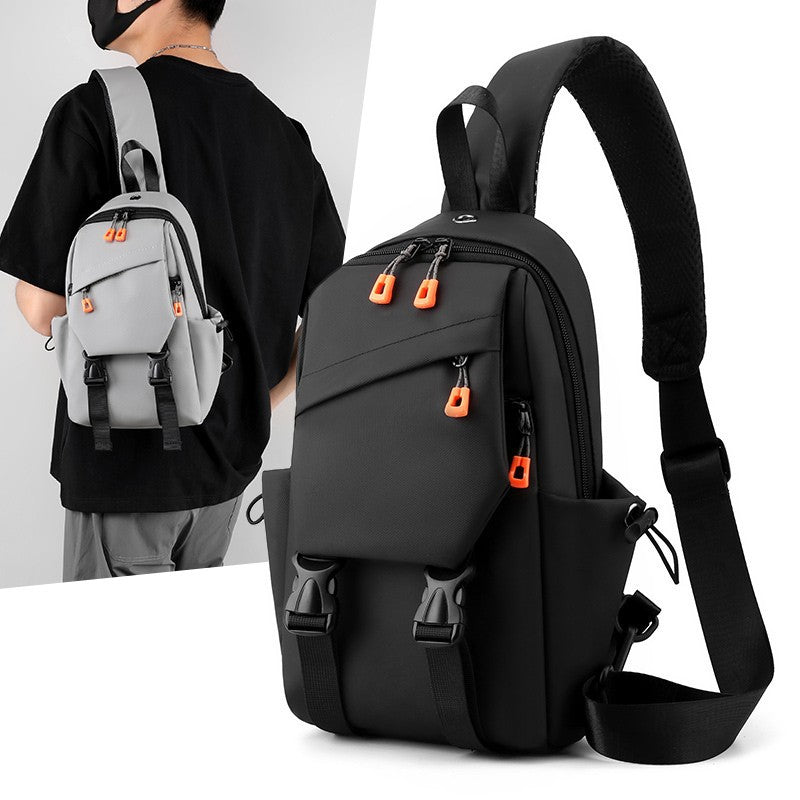 Men's Sling Chest Bag | Waterproof Crossbody Shoulder Bag | Casual Travel Backpack