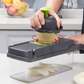 Multi-function vegetable cutter, shredder, dicer, kitchen grater, slicer