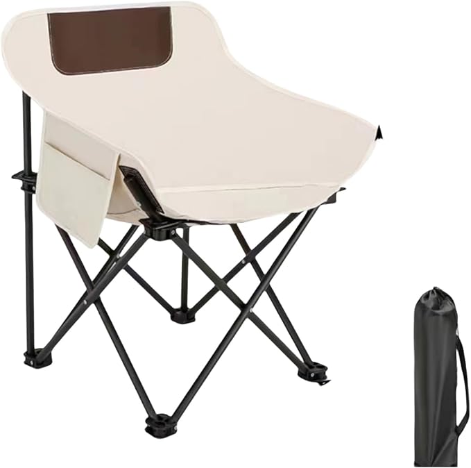 Space-Saving Foldable Chair For Camping & Outdoor Adventure – Easy to Carry & Store